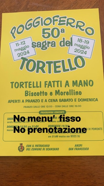 Tortello pasta festival